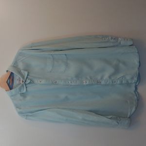 Tommy Bahama Jeans Aqua XL Tencel/Cotton Shirt